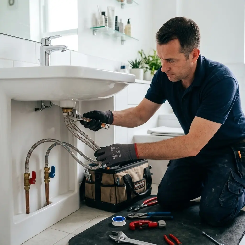 bathroom tap repair in crawley